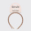 Recycled Plastic Zig Zag Headband 2pc - Neutral