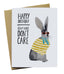 Gray Hare Birthday Card