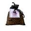 French Lavender scented sachet with a label on a white surface