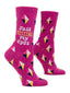 Just Resting My Eyes Crew Sock