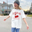 Flathead Cherry Tee Shirt White