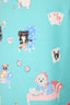 Flannel Pant - Turquoise Dogs