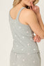 Peachy Mix Match Cami - Grey