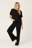 Textured Essential Pant - Black